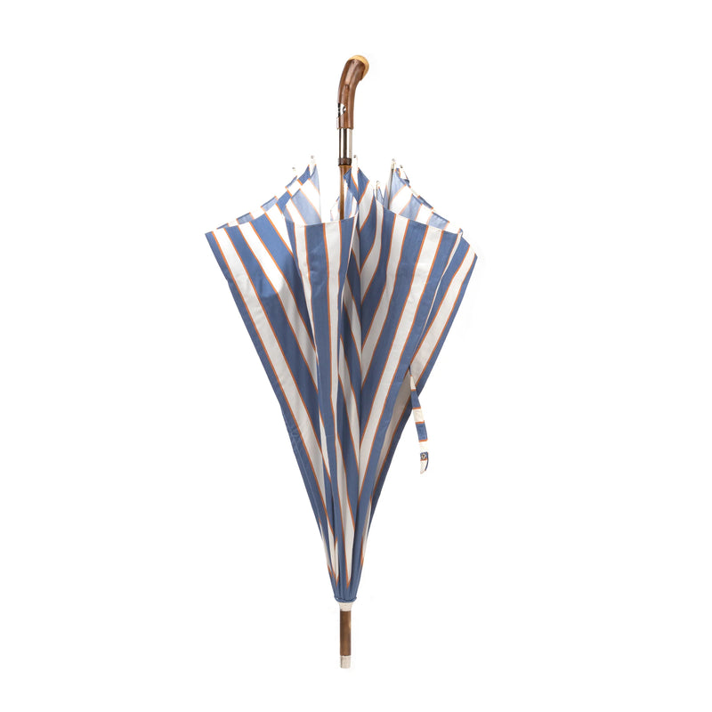 The Convertible Umbrella in Blue and White