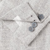 Light Grey Unstructured Baby Alpaca Sport Coat