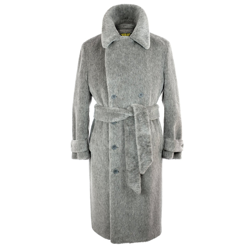 Grey Teddy Bear Coat