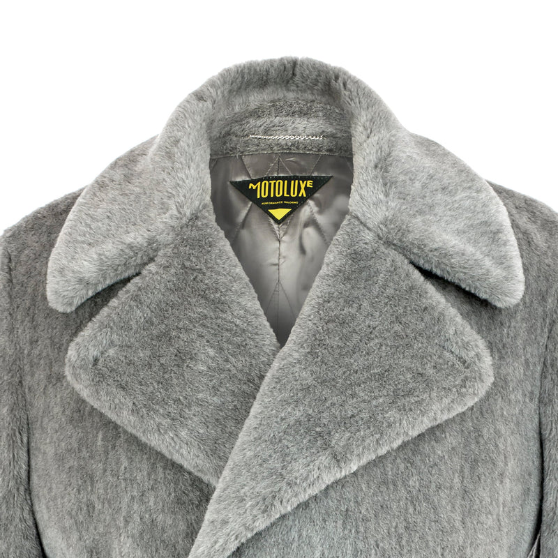 Grey Teddy Bear Coat